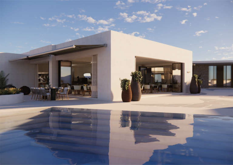 Fouquet's Mykonos piscine&restaurant(c)Divercity Architects
