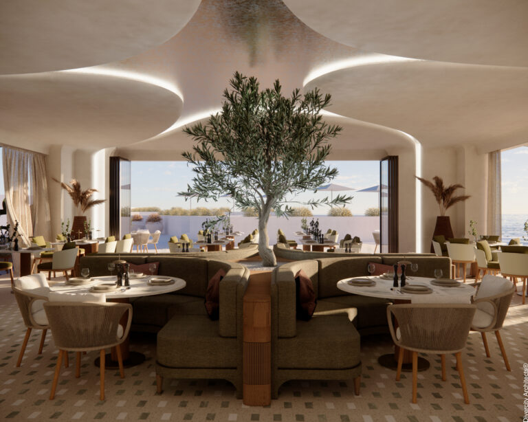 Fouquet's Mykonos restaurant(c)Divercity Architects